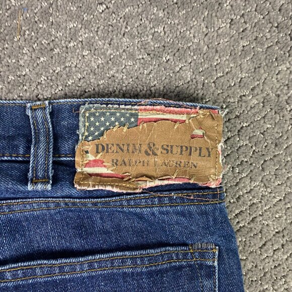 Ralph Lauren Denim & Supply Jeans Men's 40 x 30 Measures 42 x 32.5 Bootcut 1967 - Picture 7 of 15